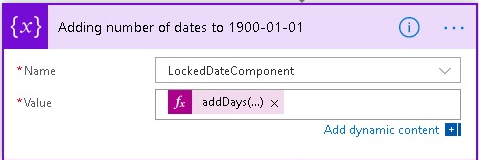 Adding number of dates
